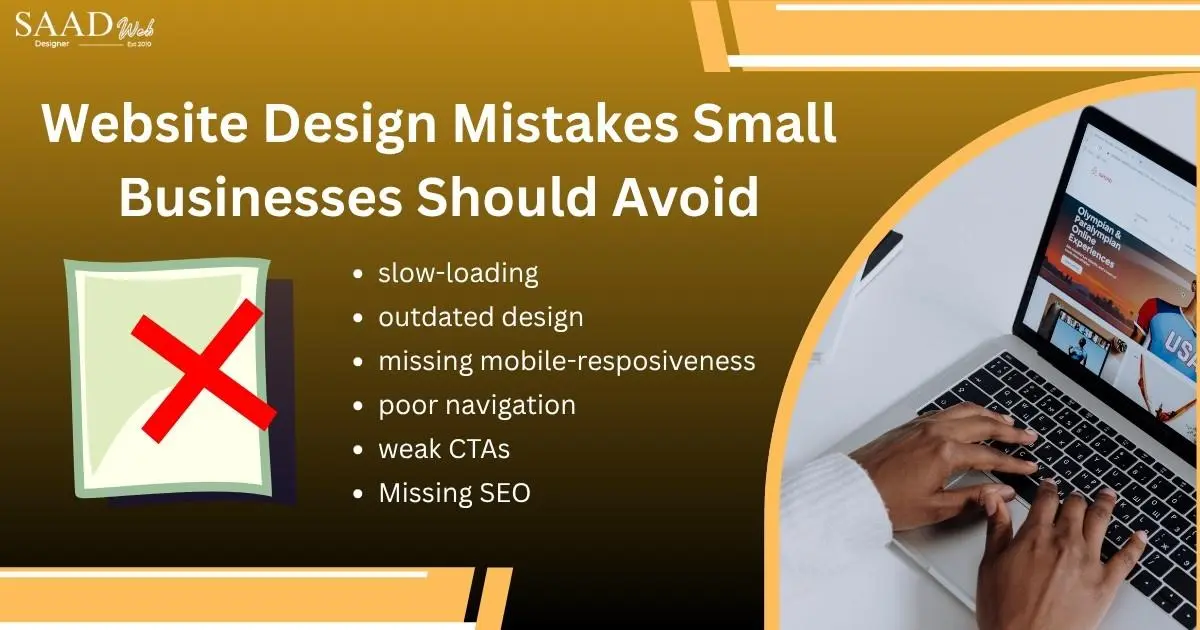 Website Design Mistakes Small Businesses Should Avoid